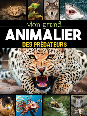 cover image of Mon grand animalier des prédateurs